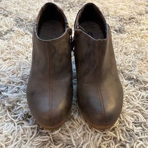 Dr. Scholl's Harlow Wedge Bootie Brown Size 7